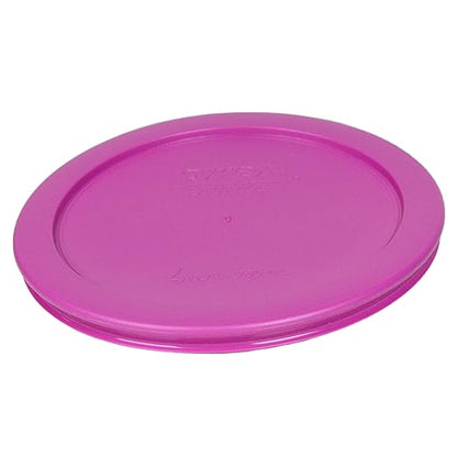 Pyrex 7201-PC 4 Cup Pink Food Storage Replacement Lids (3-Pack) - Made in USA - Image 2