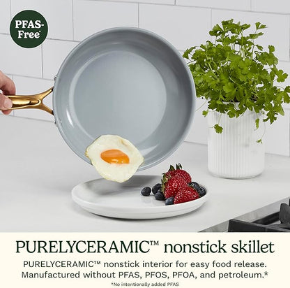 Cuisinart Cookware Set, 11 Piece Stainless Steel Cookware Pots and Pans, Home and Kitchen Durable Stainless Steel for Everyday Cooking, Matte Thyme, MT89G-11 - Image 6