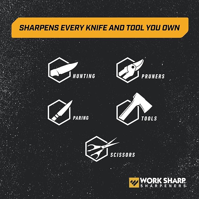 Work Sharp Handheld Pivot Pro Knife and Tool Sharpener, WSHHDPVT, Black - Image 5
