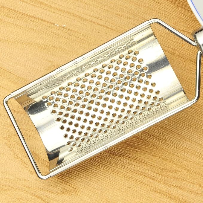 Cheese Grater, 9.4 Inch x 2.2 Inch Stainless Steel Vegetables Zester for Vegetables, Cheese, Fruits and Lemon (1) - Image 6