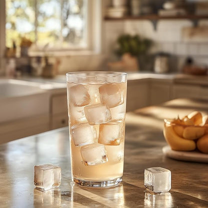 Ice Cube Tray – Small Silicone Molds with Lids, BPA-Free and Flexible for Cocktails and Beverages – Set of 2