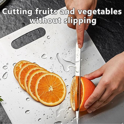 Titanium Cutting Board, 3 PCS Titanium Cutting Boards for Kitchen, Non Toxic, Double-Sided Food Grade Chopping Board for Outdoor Camping(15.6" x 11", 13" x 9.3", 11.8" x 7.8") - Image 6