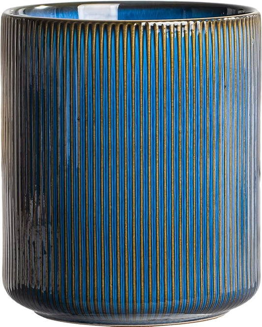 getstar Large Utensil Holder for Kitchen Counter,7.2" Vintage Ceramic Utensils Crocks Utensil Organizer for Spatula Farmhouse Kitchen Decor by Getstar