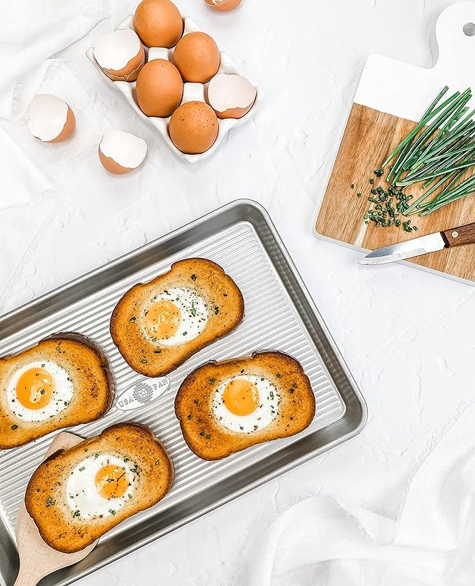 USA Pan Nonstick Quarter Sheet Pan, Set of 2 - Image 6
