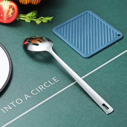 Berglander Stainless Steel Slotted and Basting Spoon, Heat Resistant, Non-Stick, Dishwasher Safe, Easy to Clean - Image 4