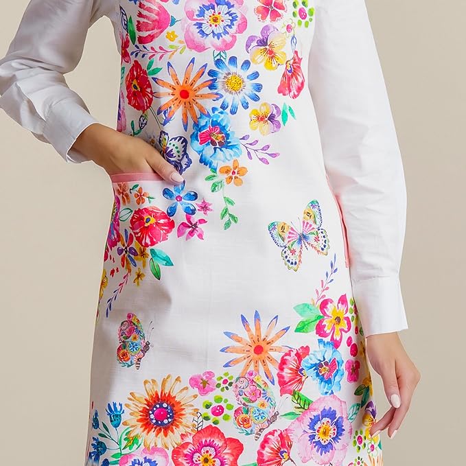 Maison d' Hermine 100% Cotton Apron for women with Pocket Kitchen Chef Apron for Men Cooking Mothers Day Gifts - Image 8