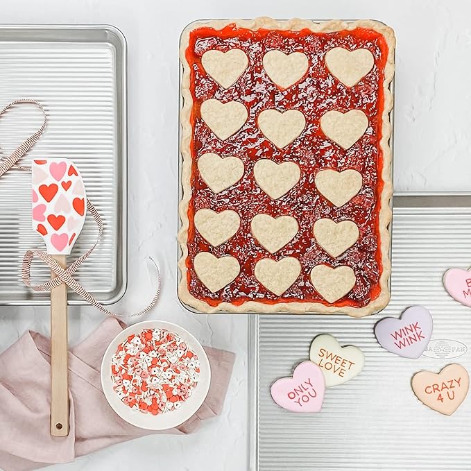 USA Pan Bakeware Nonstick Half Sheet Pan,Baking Sheet,Aluminized Steel,(Pack of 2) - Image 9