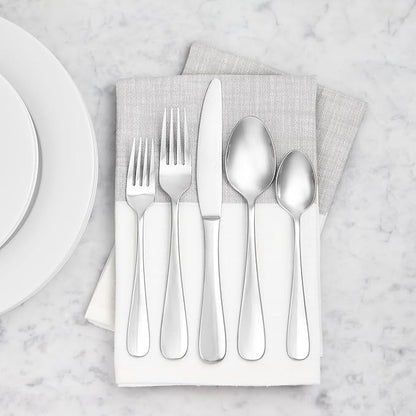 Amazon Basics Stainless Steel Dishwasher Safe Dinner Spoons with Round Edge, Large Tablespoons, 7.9 inches, 120 Count Total, Silver, 10-Pack of 12 - Image 7