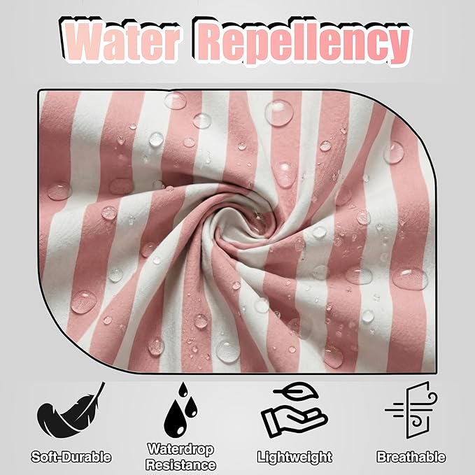 TOSHEX Kitchen Apron Waterdrop Resistant Cotton Apron with adjustable Aprons for Women with Pockets Cooking Apron Chef Apron for Men (1, Powder Pink)