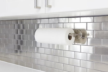 Paper Towel Holder Wall Mount - Under Cabinet Paper Towel Holders - Anti-Rust, Mounts On Wall or Cabinet, Vertically or Horizontally, Durable, Premium Elegant Design- Quick and Easy Installation - Image 7