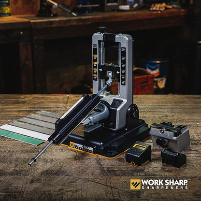 Work Sharp Professional Precision Adjust Elite Set Knife Sharpener value combo bundle with the Guided Field Knife Sharpener - Image 2