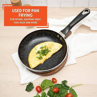 IMUSA 8” Bistro Ceramic Nonstick Fry Pan with Bakelite Handle - Image 6