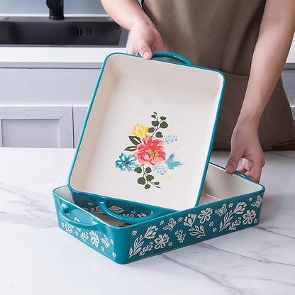 Wisenvoy Casserole Dish 9x13 Baking Pan Casserole Dishes For Oven Baking Dish Ceramic Lasagna Pan Baking Dishes For Oven - Image 4