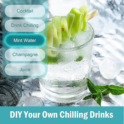 Ice Cube Trays for Freezer – 5 Pack 70 Cubes Total, Reinforced Snap Lids That Stay Closed, Silicone Push-Release Bottom, BPA-Free, Stackable & Spill-Proof – Perfect for Parties, Home Bar & Daily Use - Image 6