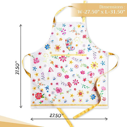 Maison d' Hermine 100% Cotton Apron for women with Pocket Kitchen Chef Apron for Men Cooking Mothers Day Gifts - Image 4