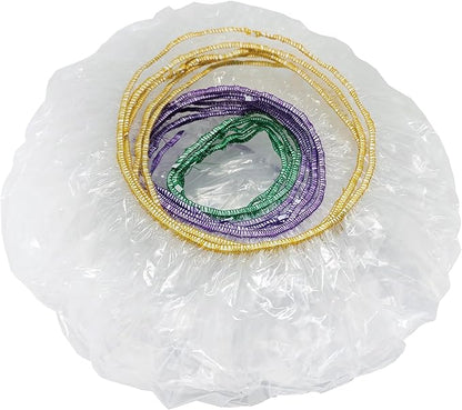 Culinary Elements Reusable Bowl Covers, Fits Larger Bowls and Platters, 20-Pack Full-Size, with Elastic, BPA-Free Plastic Lids for Mixing Bowls, Serving & Baking Dishes - Image 2