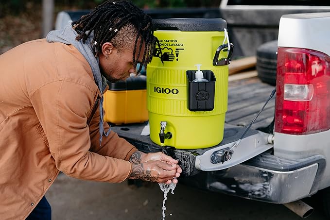 Igloo Sports Cooler | Insulated Beverage Dispenser with Spout |Portable Handwashing Station - Image 5