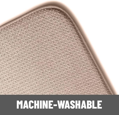 Bellemain XL Dish Mat 24" x 17" ( LARGEST MAT ) Microfiber Dish Drying Mat , Super absorbent ( Mocha ) - Image 6