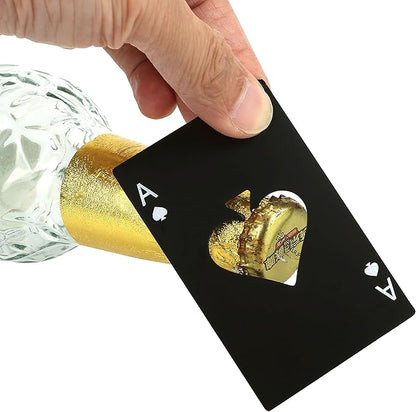 Card Bottle Opener, Yoption 20 Pcs Stainless Steel Credit Card Size Beer Bottle Can Cap Opener for Wallet Pocket Wedding Party Groomsmen Birthday Gifts - Image 3