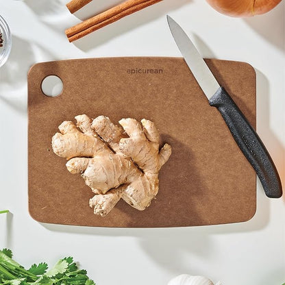 Epicurean Kitchen Series Cutting Board, 8" × 6", Nutmeg, 3.2 Pounds - Image 3