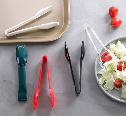 New Star Foodservice 35605 Utility Tong, High Heat Plastic, Straight Edge, 6 Inch, Set of 12, Red - Image 8