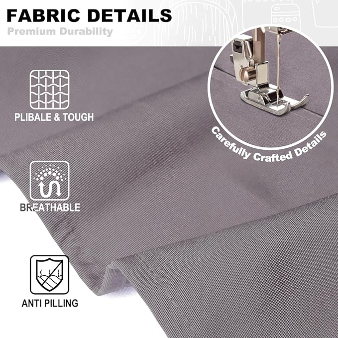 BeLuyi chef apron bib tool apron for man woman cross back straps with 4 pockets for kitchen cooking gardening baking working - Image 3