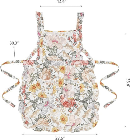Funny Aprons for Women with Pockets, Kitchen Cooking Grilling Bbq Cute Chef Apron, Mothers Day Birthday Gifts for Women - Image 6