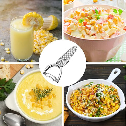 Corn Peeler for Corn on the Cob,2026 Upgraded corn cob stripper tool,Corn on the Cob Remover,Corn Cob Stripper tool Easy to Clean,Sweet Corn Cutter,Corn Cob Peeler