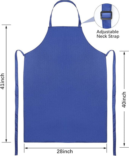 Gotega Waterproof Rubber Vinyl Apron Adjustable Dishwasher Apron - Apron for Women Men Heavy Duty Work Apron - Image 2