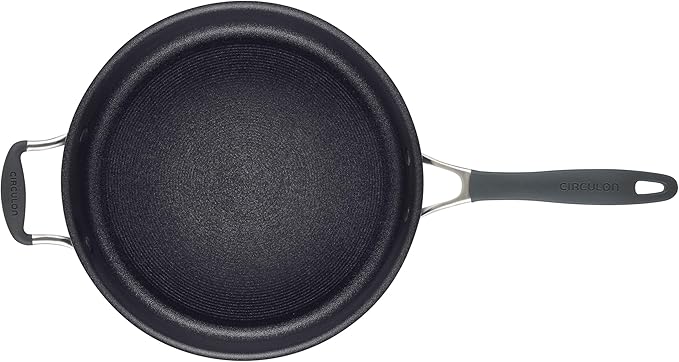 Circulon A1 Series with ScratchDefense Nonstick Induction Cookware, Large Saute Pan with Lid, Nonstick Pan, 5-Quart, Graphite - Image 14