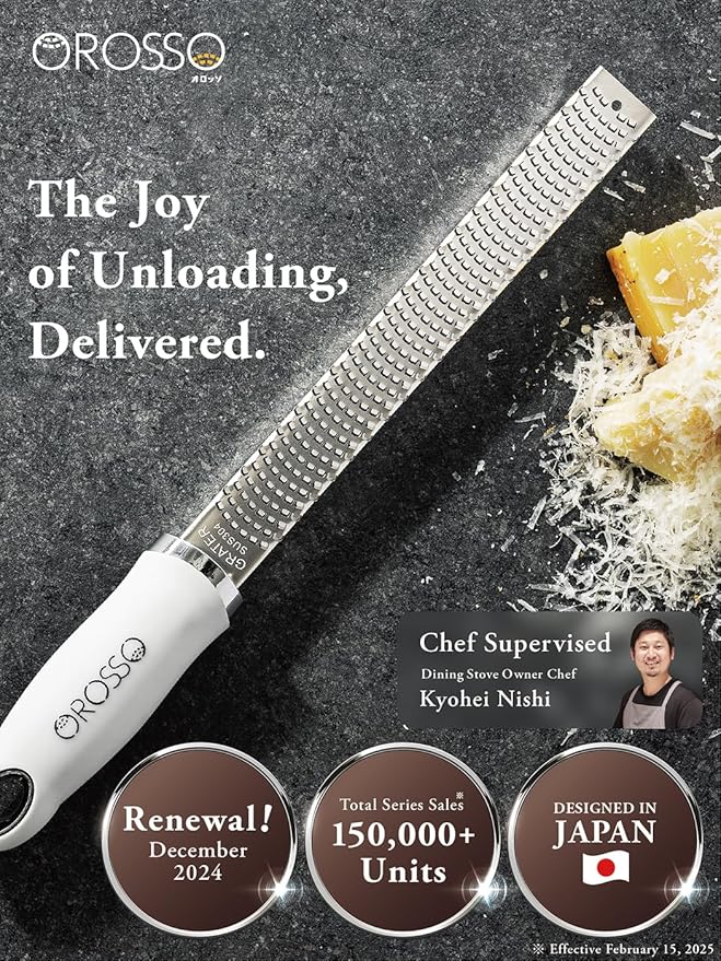 Grater, Lemon Zester Cheese Grater, Cheese Shavings, Parme Cheese, Ginger, Garlic, Zester Grater (white) - Image 2
