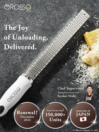 Grater, Lemon Zester Cheese Grater, Cheese Shavings, Parme Cheese, Ginger, Garlic, Zester Grater (white) - Image 2