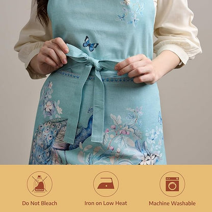 Maison d' Hermine 100% Cotton Apron for women with Pocket Kitchen Chef Apron for Men Cooking Mothers Day Gifts - Image 8