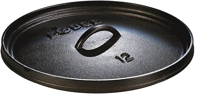 Lodge 8 Quart Pre-Seasoned Cast Iron Camp Dutch Oven with Lid - Dual Handles - Use in the Oven, on the Stove, on the Grill or over the Campfire - Black - Image 2