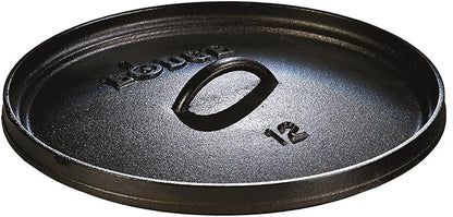 Lodge 8 Quart Pre-Seasoned Cast Iron Camp Dutch Oven with Lid - Dual Handles - Use in the Oven, on the Stove, on the Grill or over the Campfire - Black - Image 2