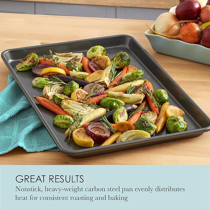 Chicago Metallic Professional Non-Stick Cooking/Baking Sheet, 17-Inch-by-12.25-Inch - Image 5