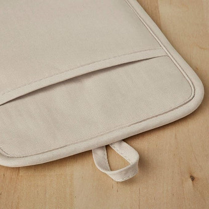 KitchenAid Ribbed Soft Silicone Pot Holder 2-Pack Set, Milkshake Tan, 7"x9" - Image 3