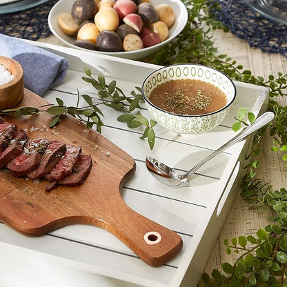RSVP International Endurance Flatware Collection Stainless Steel, Dishwasher Safe, Gravy Ladle