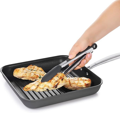 OXO Good Grips 12-Inch Tongs with Silicone Head,(Pack of 2) - Image 4