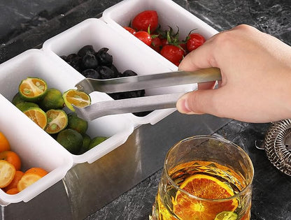 New Star Foodservice 42269 Restaurant-Grade Pom Tong, Stainless Steel, 6.5 inch, Set of 6, Silver - Image 7