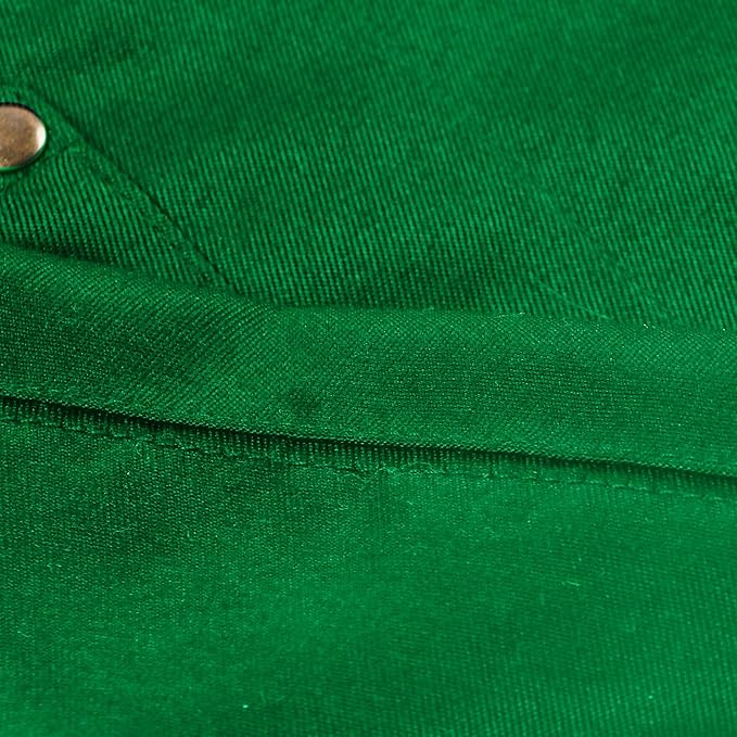 Server Apron with 5 Pockets - Rivet buckle Unisex Short/Half Waiter Waist Short Apron