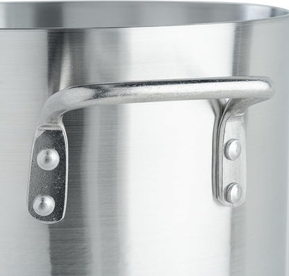Winco Elemental Aluminum, 12 Qt Stock Pot, 4mm - Image 3