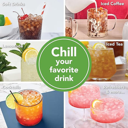 Tovolo Mini Ice Cube Tray Set with Twist and Release Mini Nugget Ice Cube Trays, BPA Free Silicone Mini Ice Tray with Storage Bin and Mini Scoop, Stackable Dishwasher Safe Mini Ice Cube Trays - Image 6