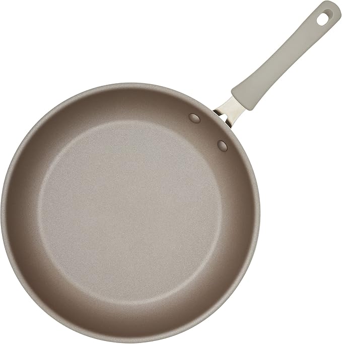 Rachael Ray Cook + Create Nonstick Frying Pan/Skillet, 12.5 Inch, Gray - Image 13