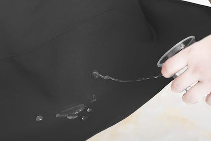 Resist water 3 big Pockets Waist Server Apron Kitchen Restaurant Unisex Half Aprons - Image 7