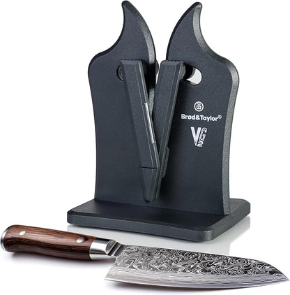 Brod & Taylor VG2 Classic Knife Sharpener | 3-Action Tungsten Carbide (Nylon) by BrodTaylor