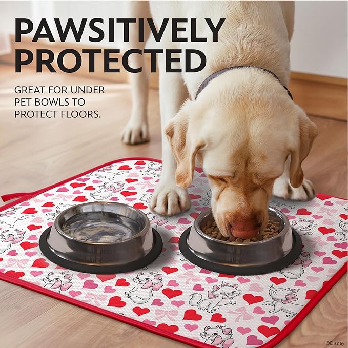 Disney Dish Drying Mats for Kitchen Counter (2 Pack) – 16" x 18" Absorbent Kitchen Drying Mats for Dishes – Fast-Drying, Machine Washable Dish Mats – Aristocats - Image 5