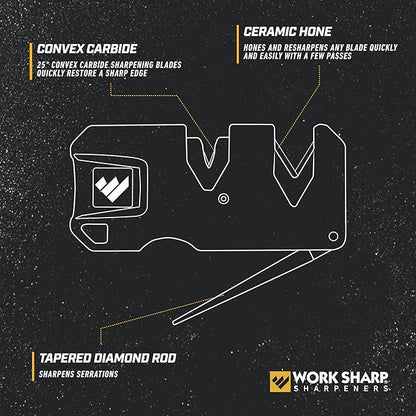 Work Sharp EDC Pivot Plus Knife Sharpener Black - Image 3