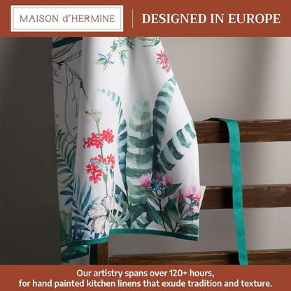 Maison d' Hermine 100% Cotton Apron for women with Pocket Kitchen Chef Apron for Men Cooking Mothers Day Gifts - Image 2