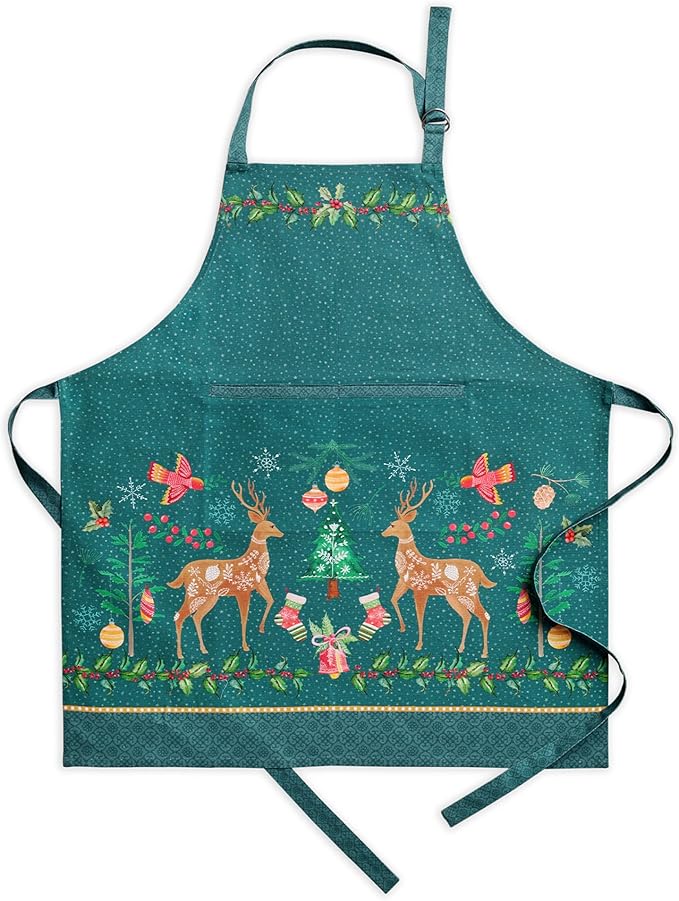 Maison d' Hermine 100% Cotton Apron for women with Pocket Kitchen Chef Apron for Men Cooking Mothers Day Gifts by MaisondHermine